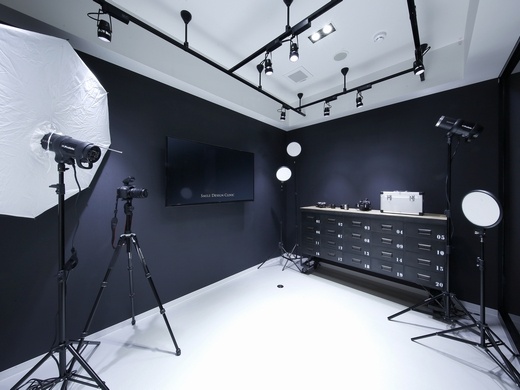 On-site photo studio for before and after cosmetic and orthodontic dental treatments.