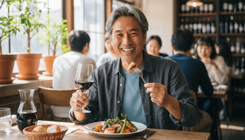 お酒の味まで変わる噛む喜び